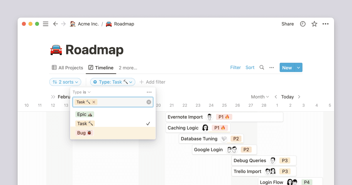 Notion 2.15, ahora con mejores bases de datos
